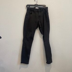 Loft black skinny jeans.